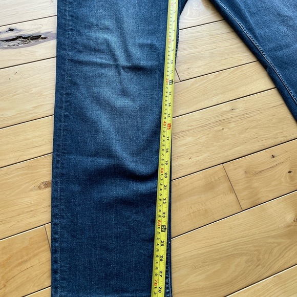 7 For All Mankind Slimmy Jeans Men’s Size 40 Blue Tapered Excellent Condition - Picture 9 of 11